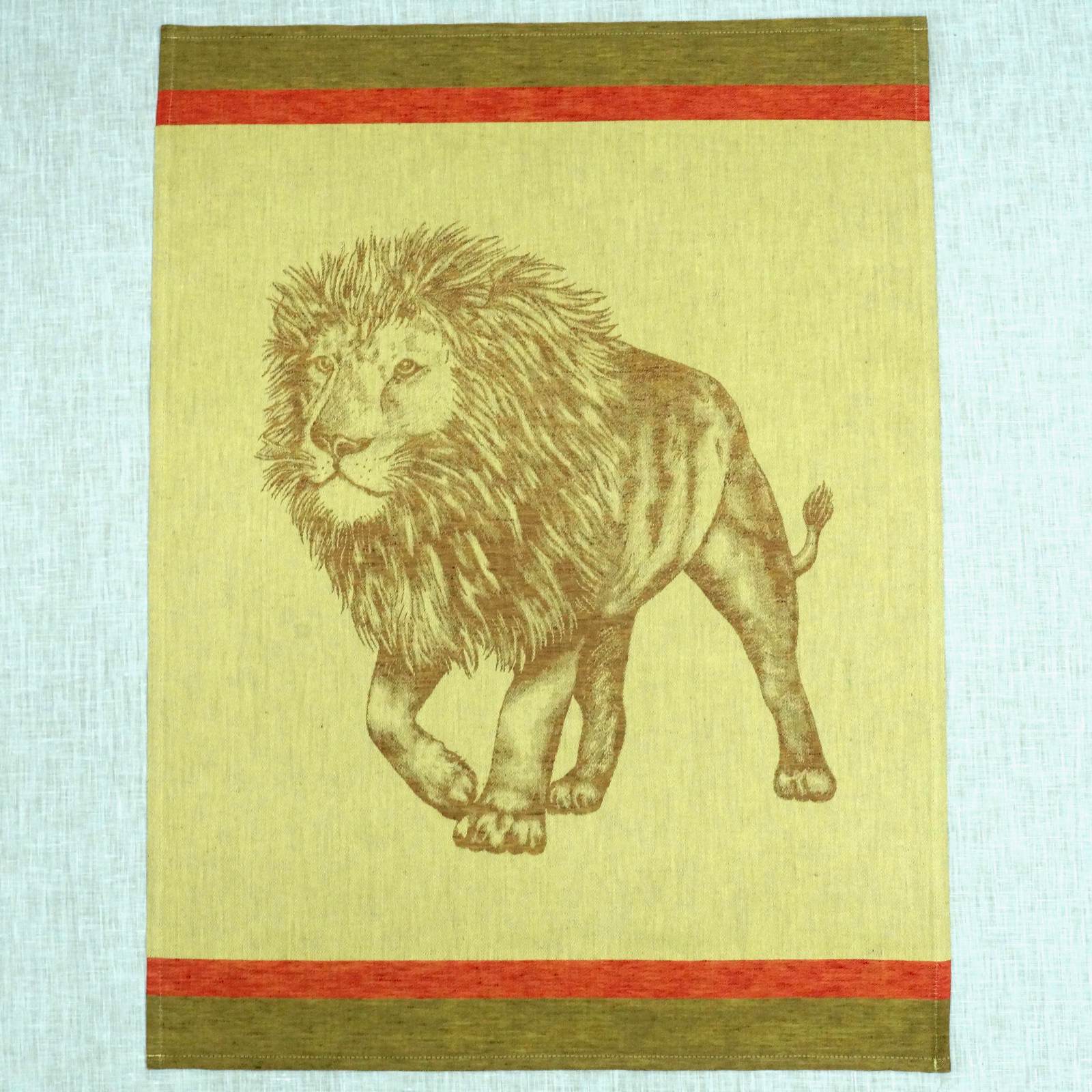 Geschirrtuch Löwe