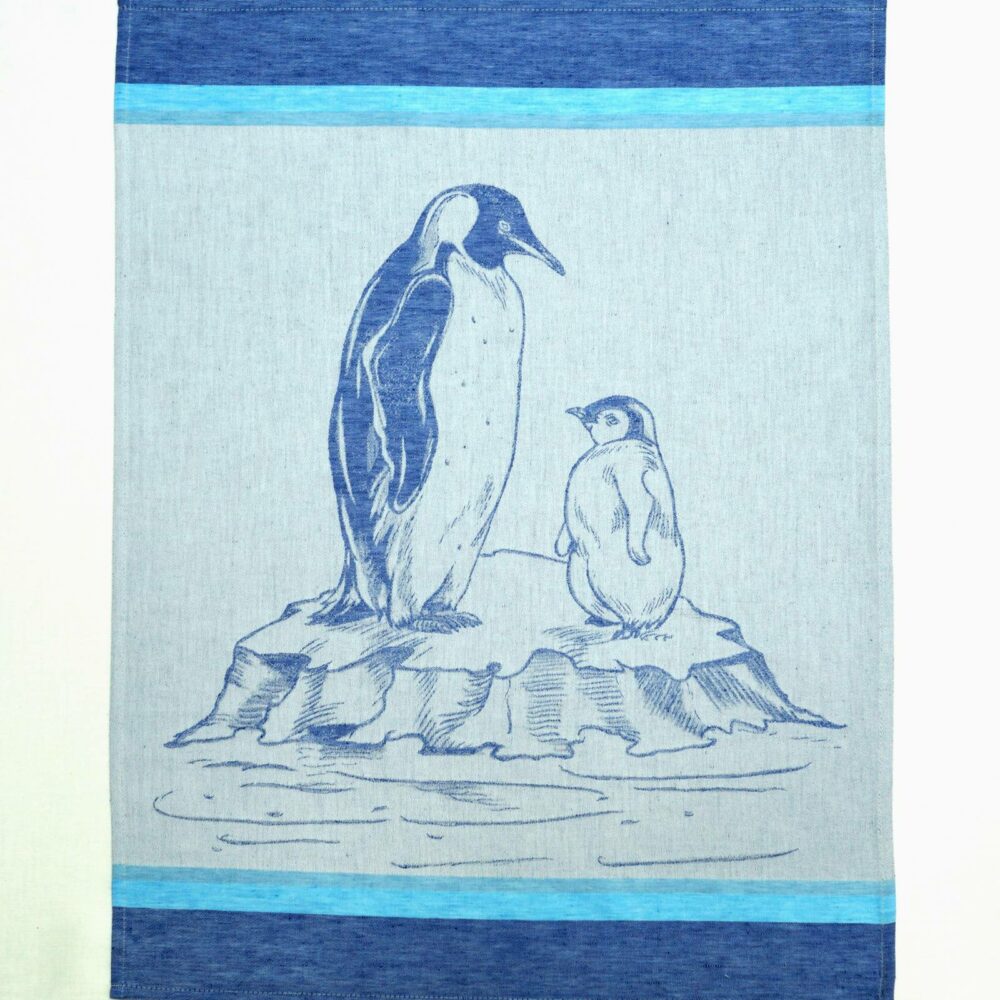 Geschirrtuch mit Pinguin Motiv