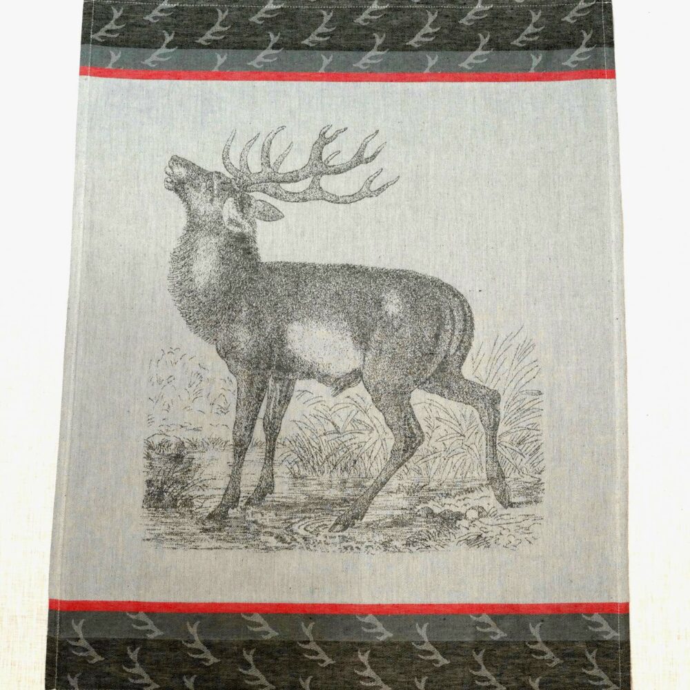 Geschirrtuch Platzhirsch (50 x 70cm)