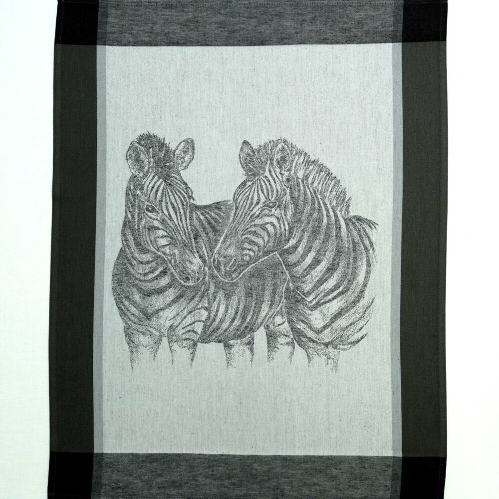 Geschirrtuch Zebra