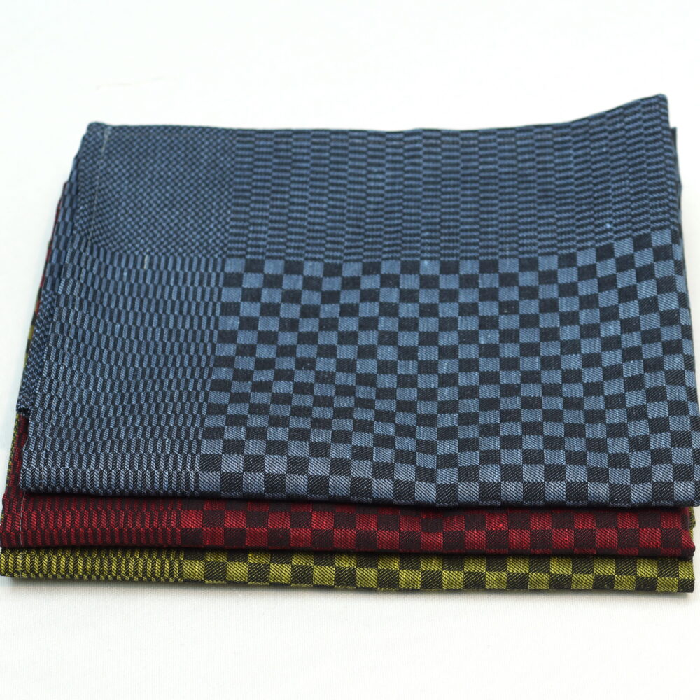 Leinen Geschirrtuch/Küchentuch Kubik