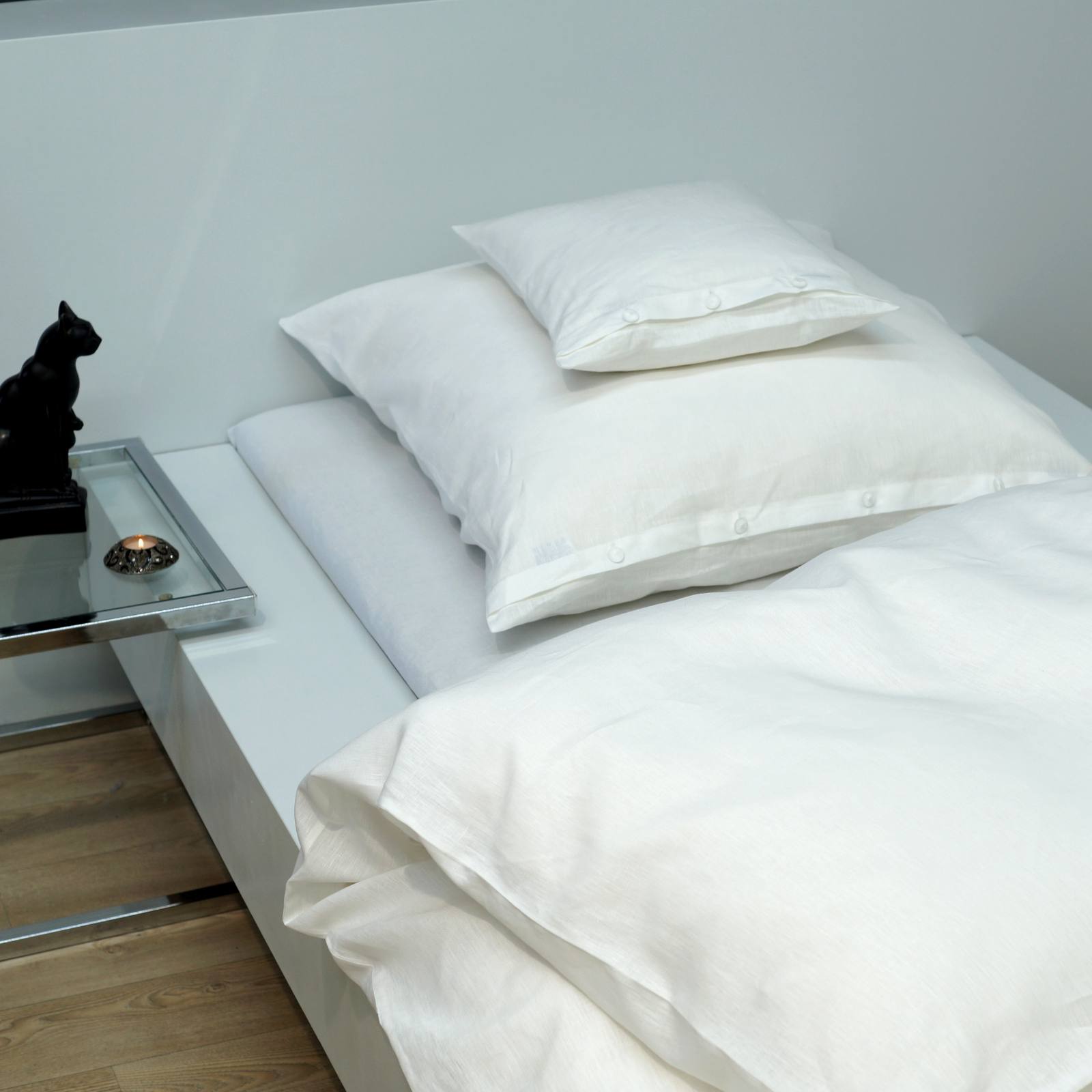 Traumflachs Classic in weiß