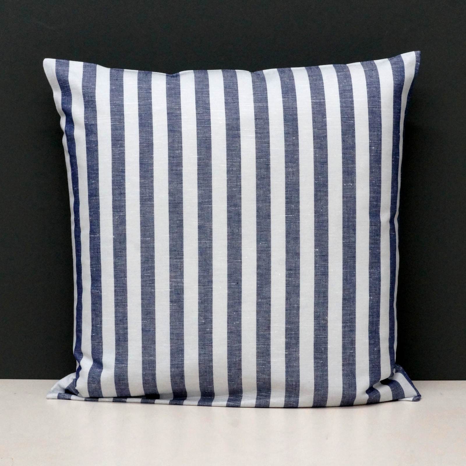 Bettwäsche Traumflachs Sonno in blau/platin – Bild 2